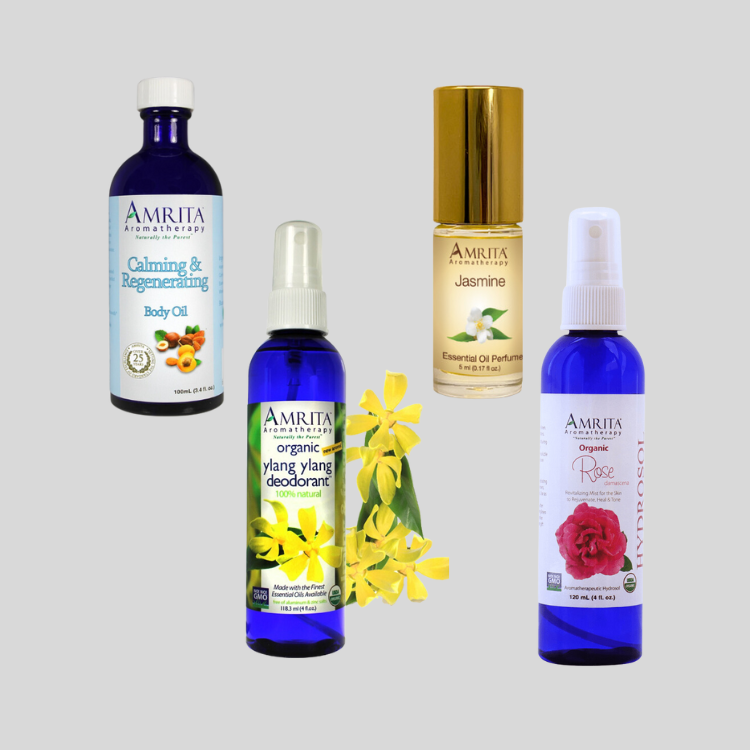 picture of assorted essential oil products